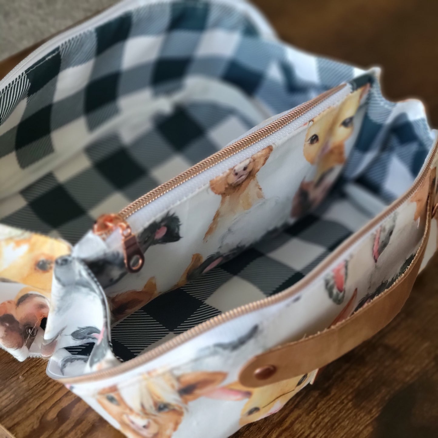 Barnyard Bambino Prism Pouch. SAMPLE