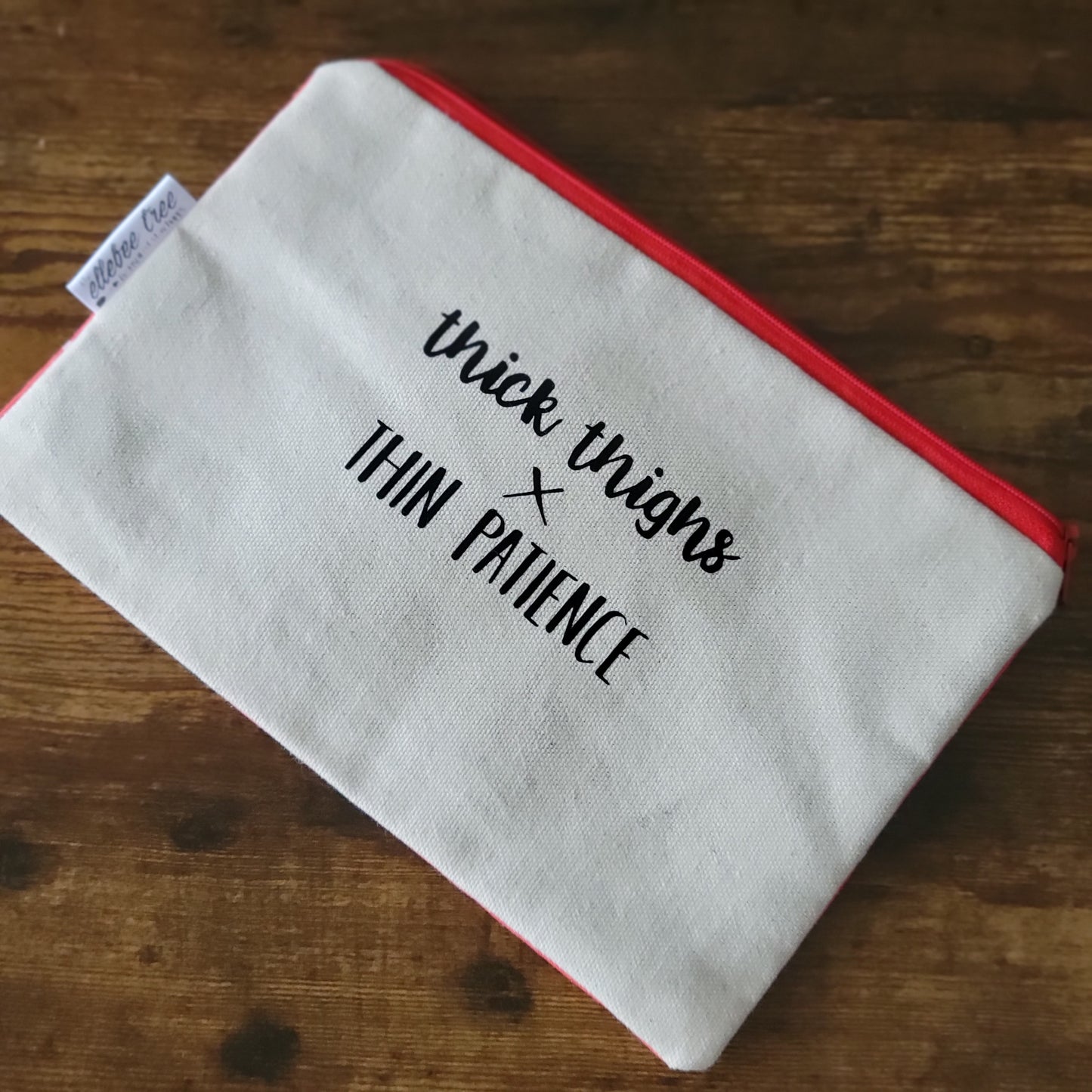 Copy of Canvas & Quote Bag : Thick Thighs