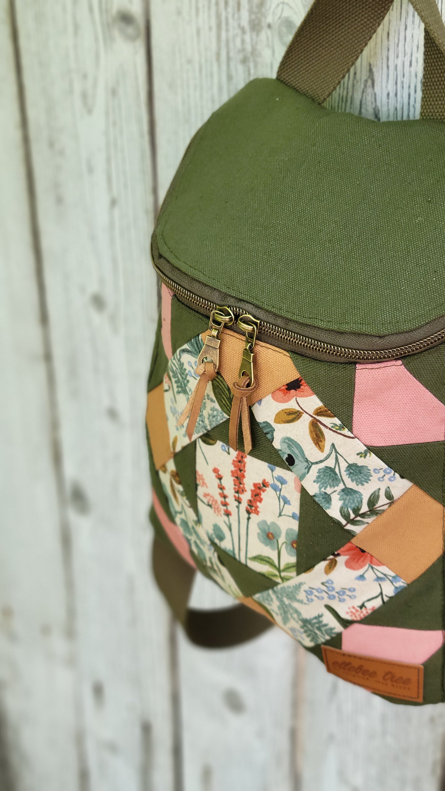 Amalfi Patchwork Maven Minimalist Backpack SAMPLE