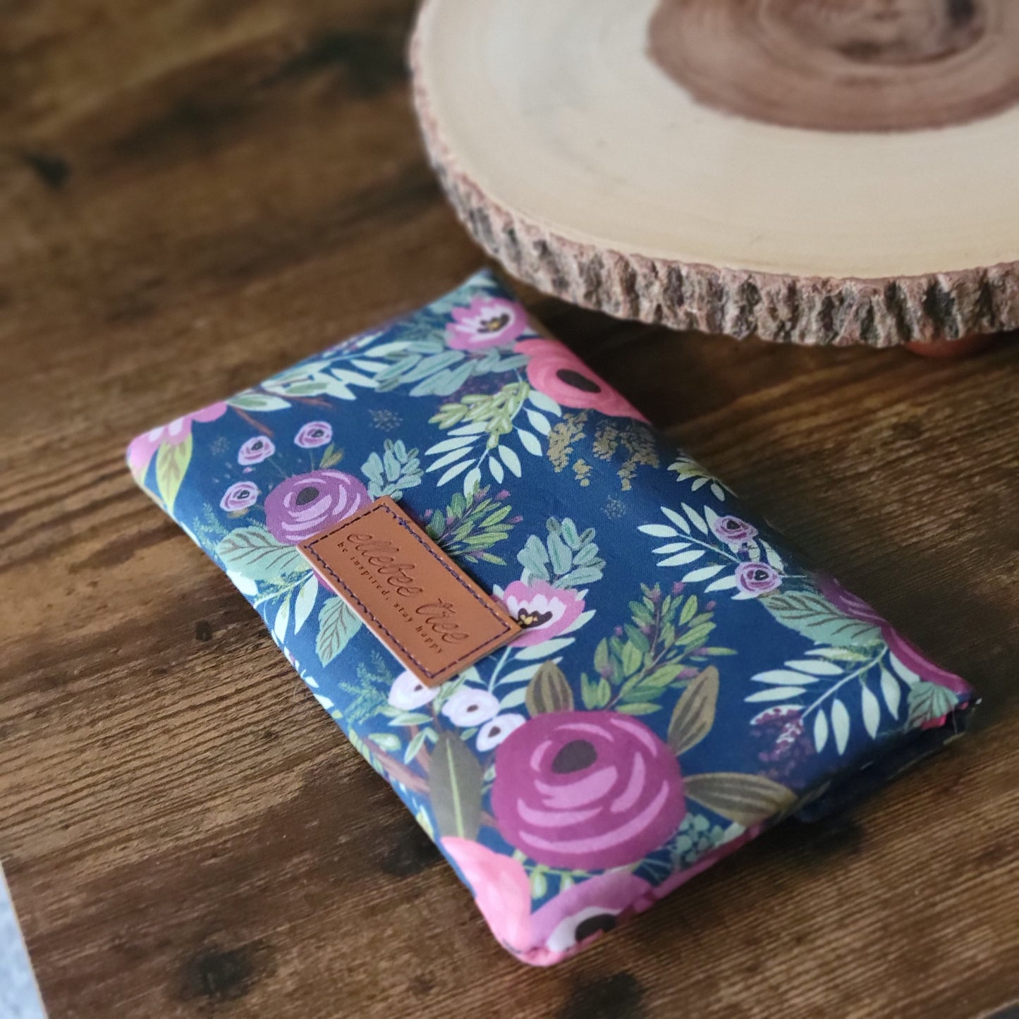 Floral Haven Large Minimalist Wallet