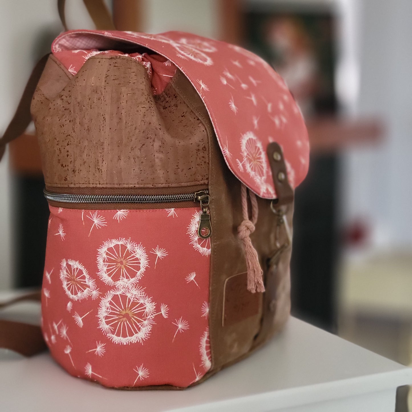 Dandelion Wishes Bee Balm Backpack