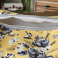 Yellow & Grey Vintage Floral Large Boxy