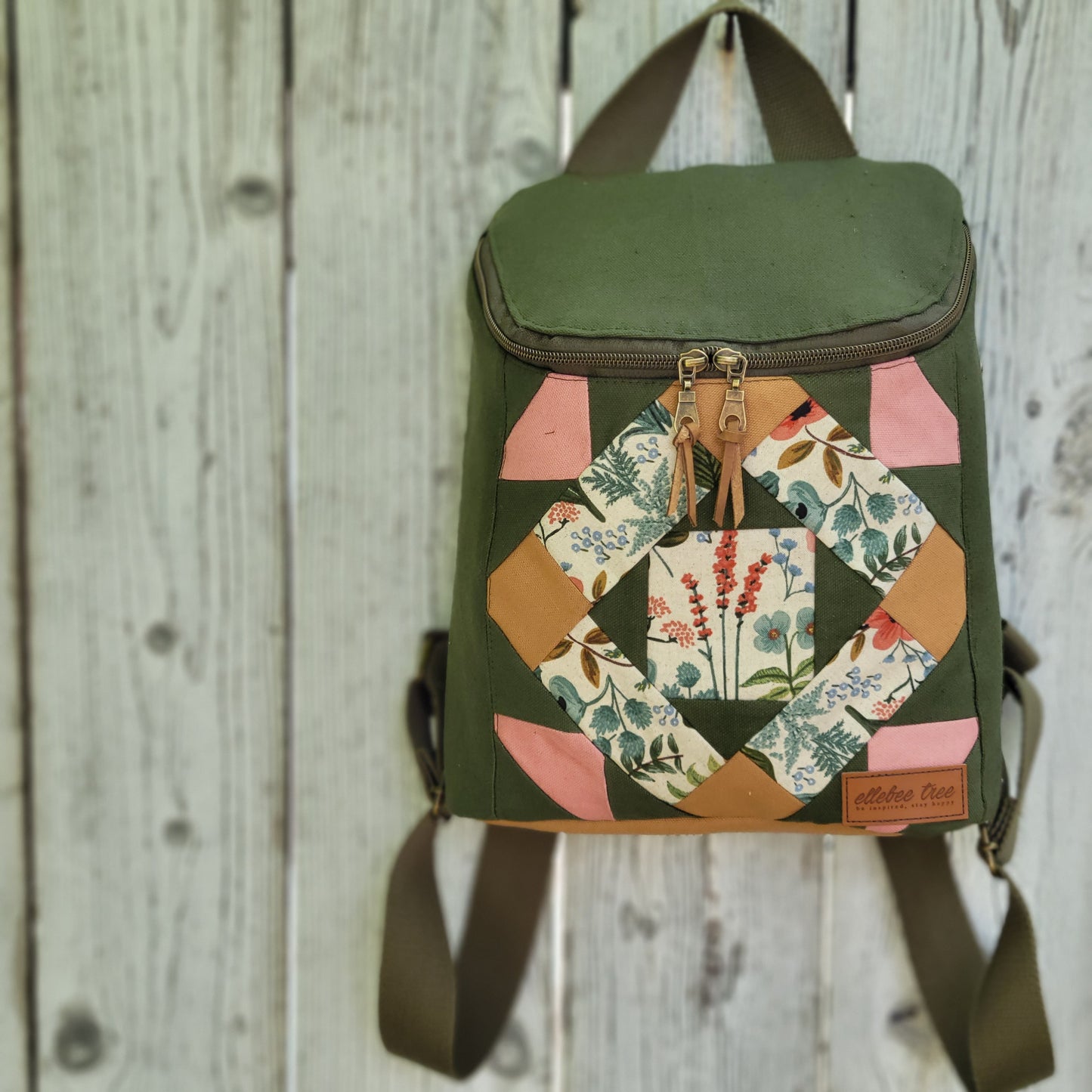 Amalfi Patchwork Maven Minimalist Backpack SAMPLE