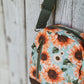 Citrus Sunflower Pebble Sling/Crossbody/Backpack
