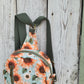 Citrus Sunflower Pebble Sling/Crossbody/Backpack