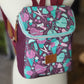 Knit Party Purple  Minimalist Maven  Backpack