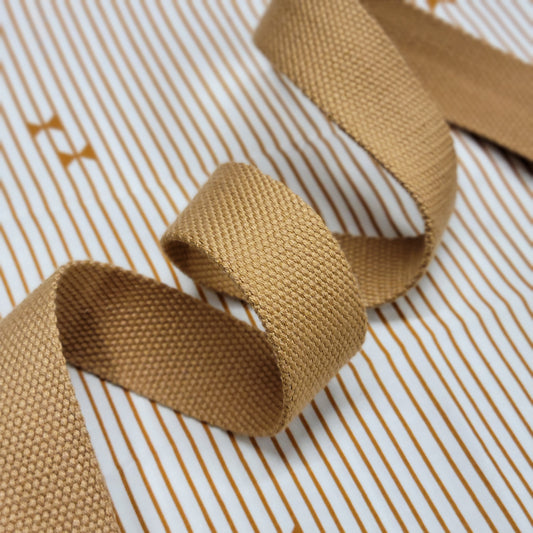 1.25" (32mm) Tussock Fabric Webbing - Bag Making Supplies