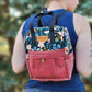 Rifle Paper and Wax Canvas Mini Maker Backpack with Waterproof Canvas