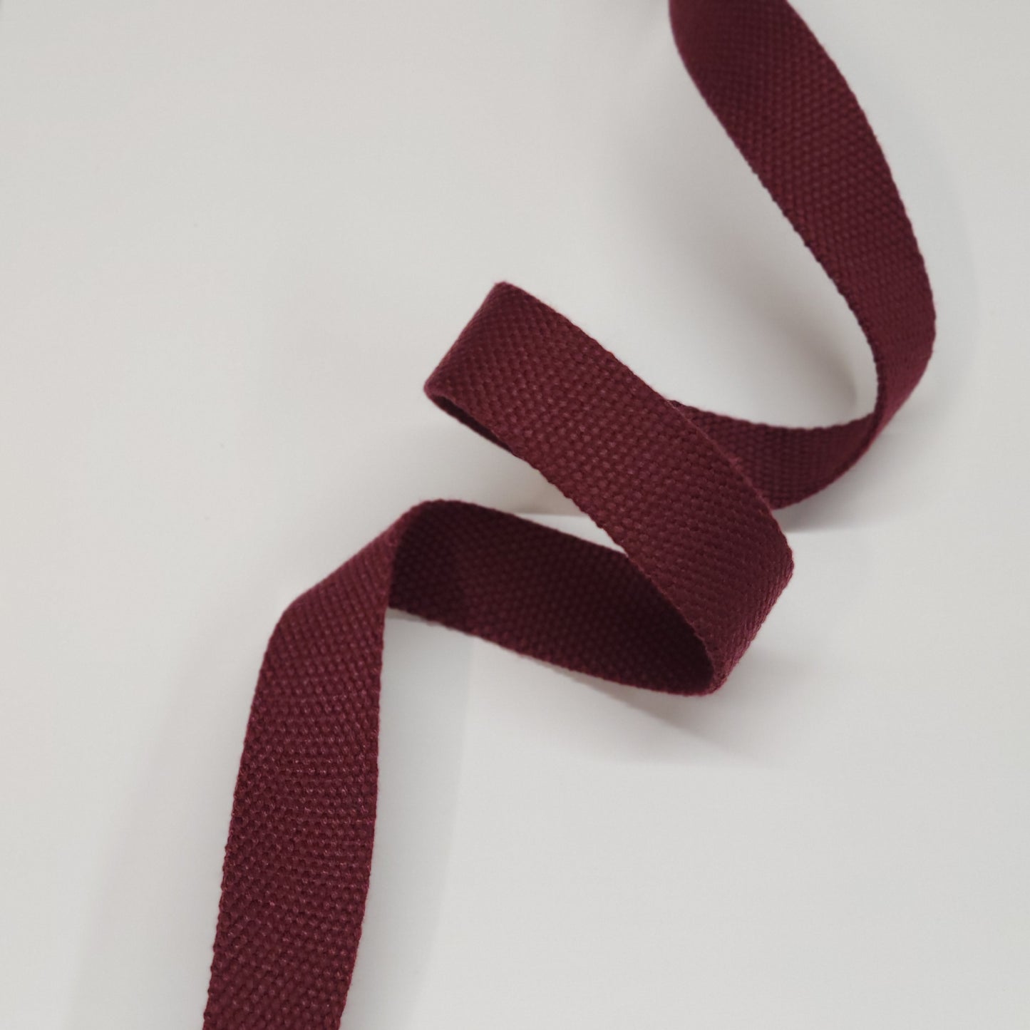1" (25mm) Sangria Fabric Webbing - Bag Making Supplies
