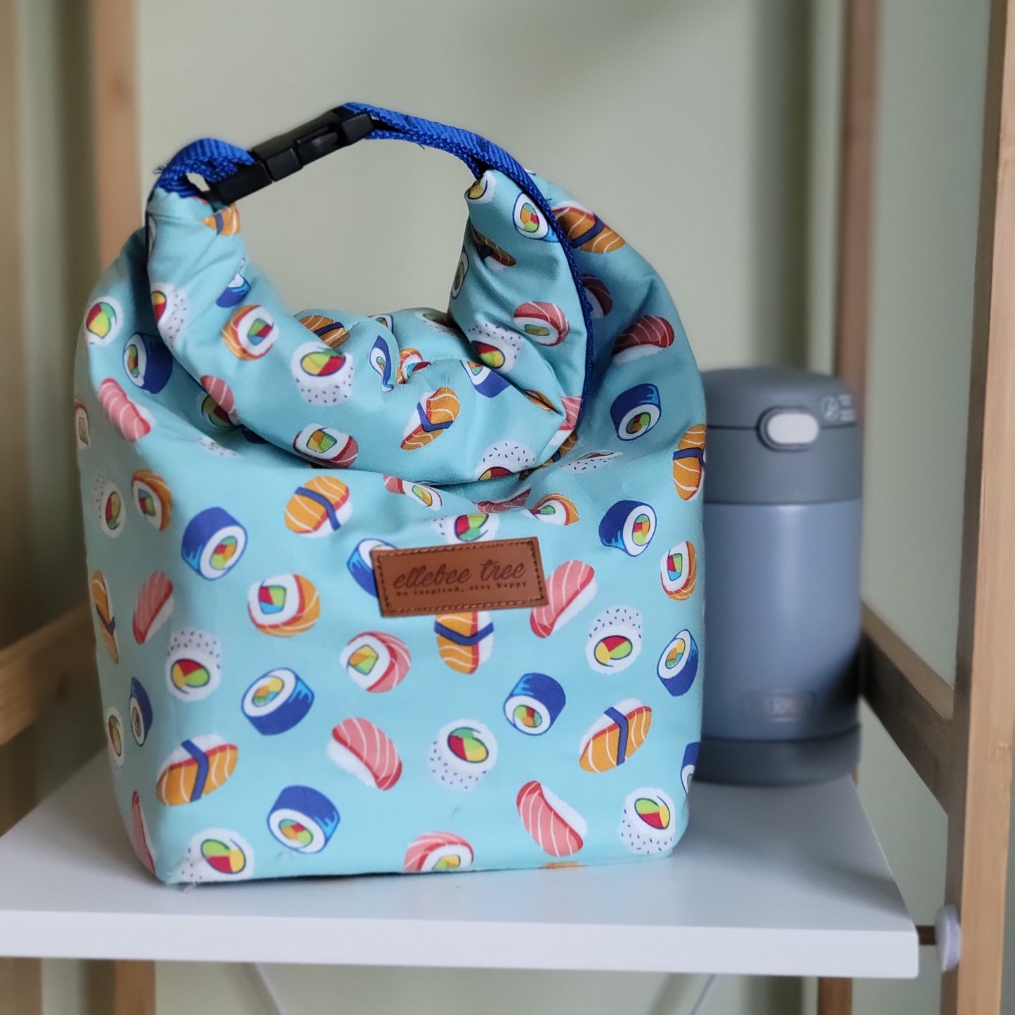 Sushi Roll Snacky Sac Insulated Lunch Kit SAMPLE
