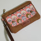 Golden Girls Findlay Phone Wallet with Leather Wristlet