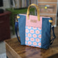 Fleurish Redwood Crossbody Tote
