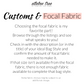 Tinsel T*ts- Focal Fabric for Custom Bags